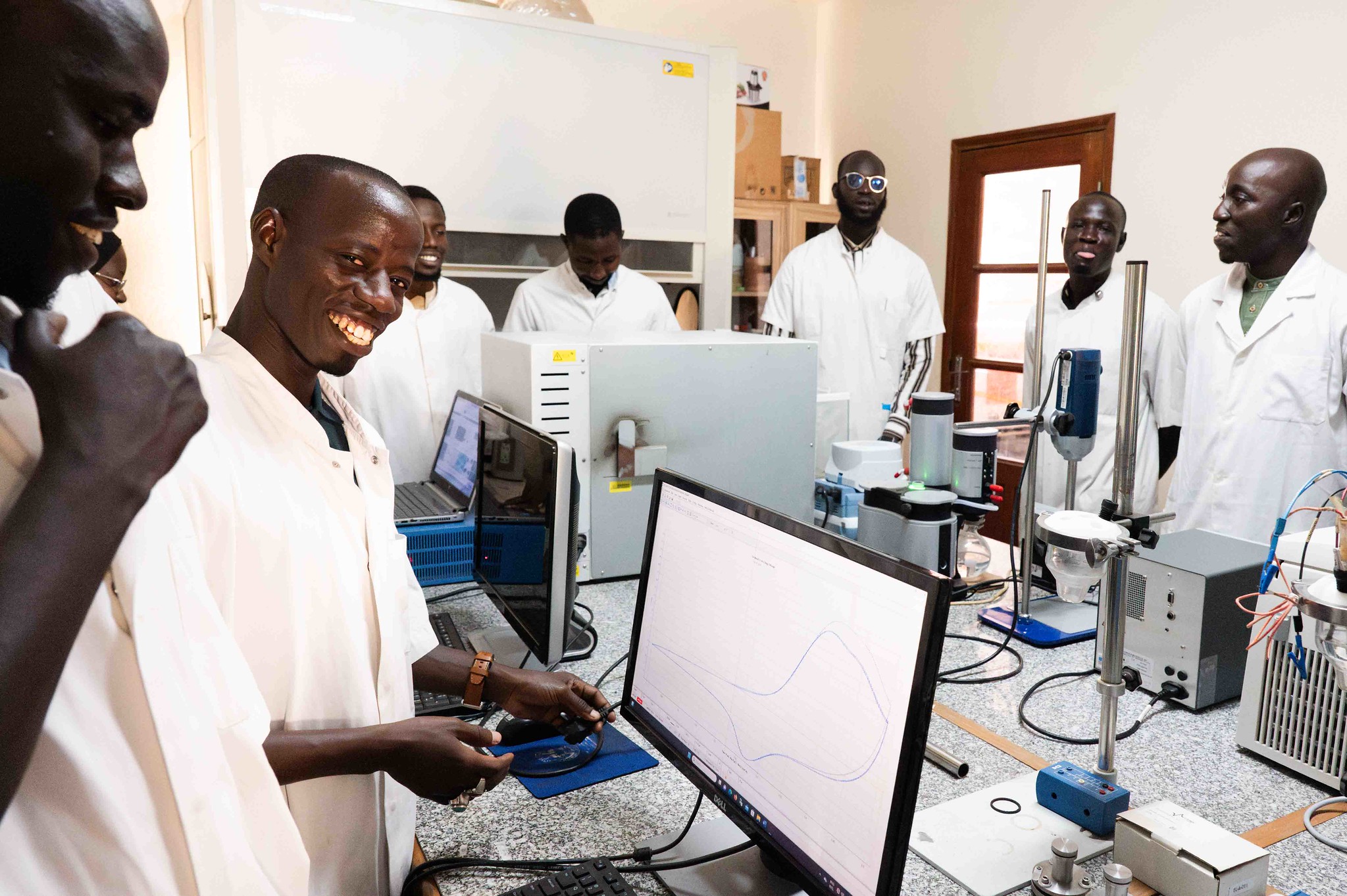 Students at Faculté des Sciences et Techniques, Université Cheikh Anta Diop, Dakar, Senegal. (Photo: G.Ortolani/TWAS).