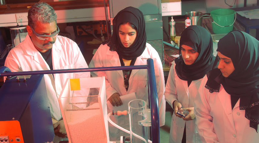 Omani scientists at Sultan Qaboos University (Photo: Sultan Qaboos University)